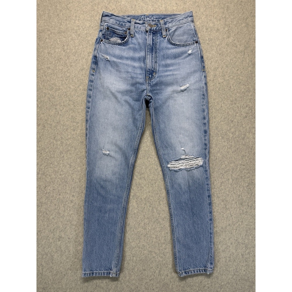 Etica Marcella Modern Skinny‎ Women's Distressed Organic Cotton Jeans Size 26